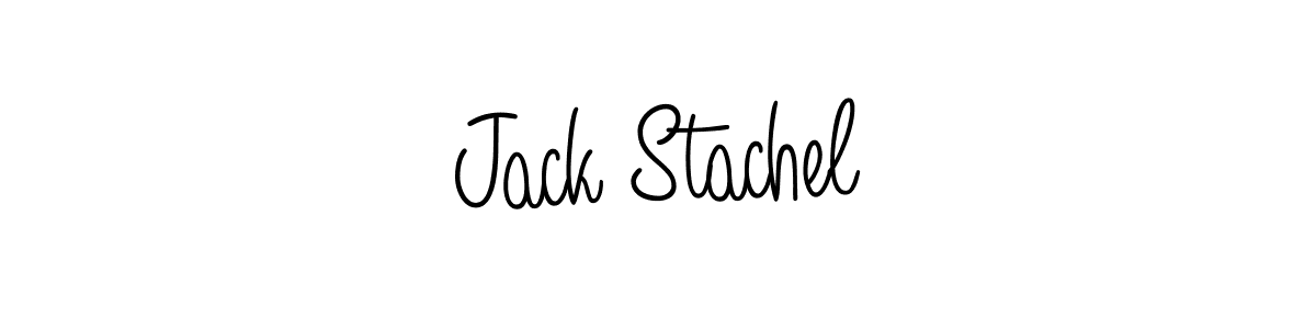 How to Draw Jack Stachel signature style? Angelique-Rose-font-FFP is a latest design signature styles for name Jack Stachel. Jack Stachel signature style 5 images and pictures png