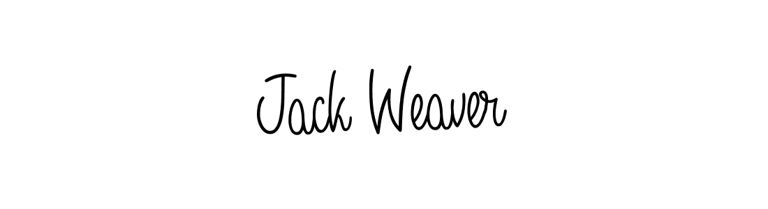 How to Draw Jack Weaver signature style? Angelique-Rose-font-FFP is a latest design signature styles for name Jack Weaver. Jack Weaver signature style 5 images and pictures png