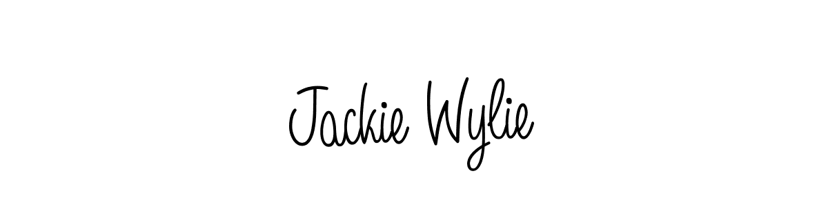 Create a beautiful signature design for name Jackie Wylie. With this signature (Angelique-Rose-font-FFP) fonts, you can make a handwritten signature for free. Jackie Wylie signature style 5 images and pictures png