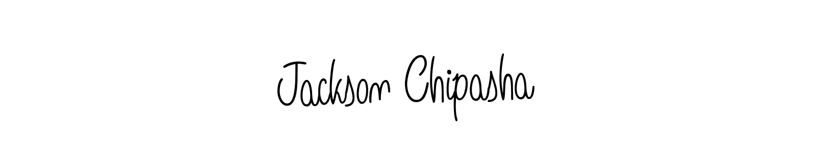 How to make Jackson Chipasha name signature. Use Angelique-Rose-font-FFP style for creating short signs online. This is the latest handwritten sign. Jackson Chipasha signature style 5 images and pictures png
