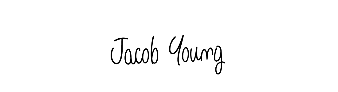 How to make Jacob Young signature? Angelique-Rose-font-FFP is a professional autograph style. Create handwritten signature for Jacob Young name. Jacob Young signature style 5 images and pictures png