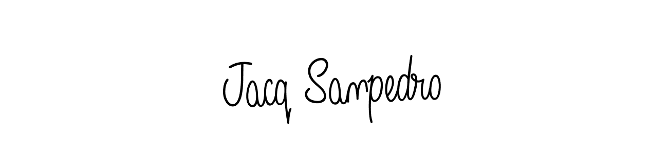 Make a beautiful signature design for name Jacq Sanpedro. Use this online signature maker to create a handwritten signature for free. Jacq Sanpedro signature style 5 images and pictures png