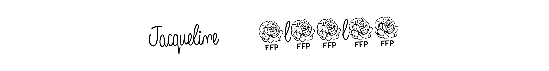 Once you've used our free online signature maker to create your best signature Angelique-Rose-font-FFP style, it's time to enjoy all of the benefits that Jacqueline      6l17l24 name signing documents. Jacqueline      6l17l24 signature style 5 images and pictures png