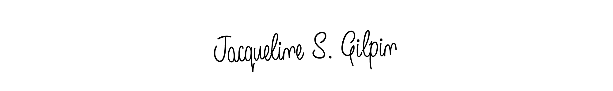 Once you've used our free online signature maker to create your best signature Angelique-Rose-font-FFP style, it's time to enjoy all of the benefits that Jacqueline S. Gilpin name signing documents. Jacqueline S. Gilpin signature style 5 images and pictures png