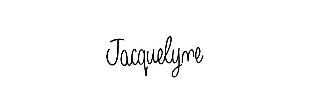 Jacquelyne stylish signature style. Best Handwritten Sign (Angelique-Rose-font-FFP) for my name. Handwritten Signature Collection Ideas for my name Jacquelyne. Jacquelyne signature style 5 images and pictures png