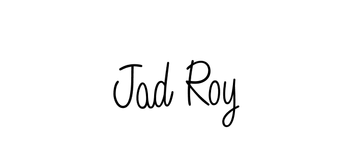 How to make Jad Roy signature? Angelique-Rose-font-FFP is a professional autograph style. Create handwritten signature for Jad Roy name. Jad Roy signature style 5 images and pictures png