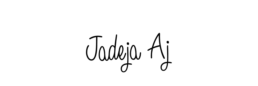 This is the best signature style for the Jadeja Aj name. Also you like these signature font (Angelique-Rose-font-FFP). Mix name signature. Jadeja Aj signature style 5 images and pictures png