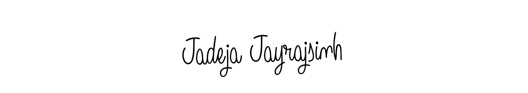 Also we have Jadeja Jayrajsinh name is the best signature style. Create professional handwritten signature collection using Angelique-Rose-font-FFP autograph style. Jadeja Jayrajsinh signature style 5 images and pictures png