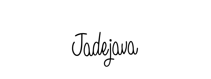 How to make Jadejava name signature. Use Angelique-Rose-font-FFP style for creating short signs online. This is the latest handwritten sign. Jadejava signature style 5 images and pictures png
