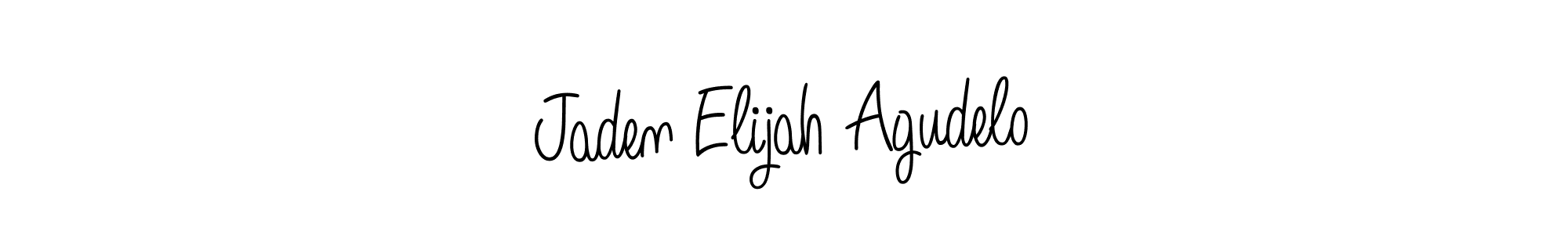 How to make Jaden Elijah Agudelo signature? Angelique-Rose-font-FFP is a professional autograph style. Create handwritten signature for Jaden Elijah Agudelo name. Jaden Elijah Agudelo signature style 5 images and pictures png