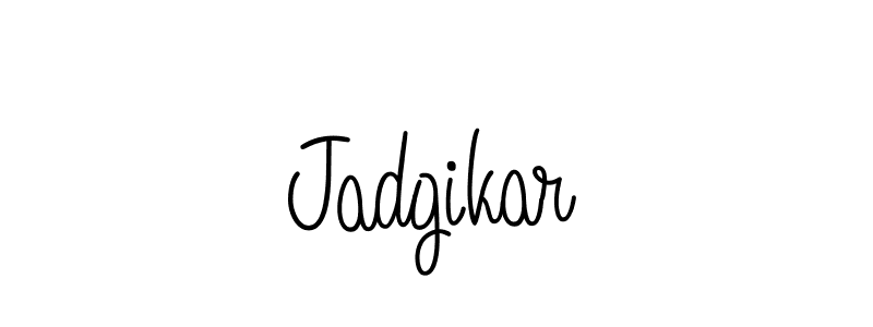 if you are searching for the best signature style for your name Jadgikar. so please give up your signature search. here we have designed multiple signature styles  using Angelique-Rose-font-FFP. Jadgikar signature style 5 images and pictures png