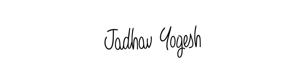 Make a beautiful signature design for name Jadhav Yogesh. Use this online signature maker to create a handwritten signature for free. Jadhav Yogesh signature style 5 images and pictures png