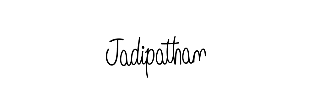 How to make Jadipathan signature? Angelique-Rose-font-FFP is a professional autograph style. Create handwritten signature for Jadipathan name. Jadipathan signature style 5 images and pictures png