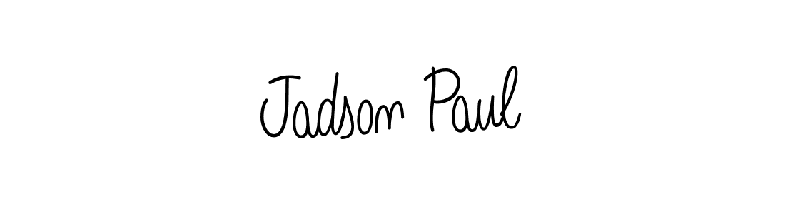 How to make Jadson Paul signature? Angelique-Rose-font-FFP is a professional autograph style. Create handwritten signature for Jadson Paul name. Jadson Paul signature style 5 images and pictures png