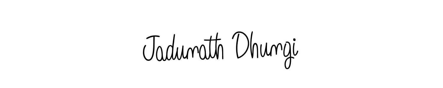 if you are searching for the best signature style for your name Jadunath Dhungi. so please give up your signature search. here we have designed multiple signature styles  using Angelique-Rose-font-FFP. Jadunath Dhungi signature style 5 images and pictures png