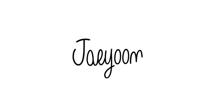 How to Draw Jaeyoon signature style? Angelique-Rose-font-FFP is a latest design signature styles for name Jaeyoon. Jaeyoon signature style 5 images and pictures png