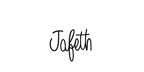 You should practise on your own different ways (Angelique-Rose-font-FFP) to write your name (Jafeth) in signature. don't let someone else do it for you. Jafeth signature style 5 images and pictures png