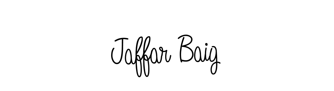 Also we have Jaffar Baig name is the best signature style. Create professional handwritten signature collection using Angelique-Rose-font-FFP autograph style. Jaffar Baig signature style 5 images and pictures png