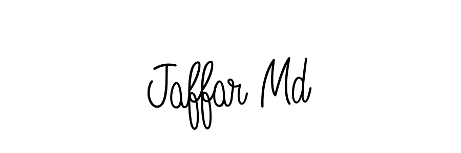Design your own signature with our free online signature maker. With this signature software, you can create a handwritten (Angelique-Rose-font-FFP) signature for name Jaffar Md. Jaffar Md signature style 5 images and pictures png