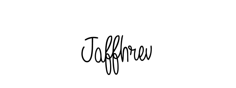 The best way (Angelique-Rose-font-FFP) to make a short signature is to pick only two or three words in your name. The name Jaffhrev include a total of six letters. For converting this name. Jaffhrev signature style 5 images and pictures png