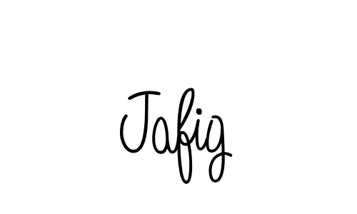 Use a signature maker to create a handwritten signature online. With this signature software, you can design (Angelique-Rose-font-FFP) your own signature for name Jafig. Jafig signature style 5 images and pictures png