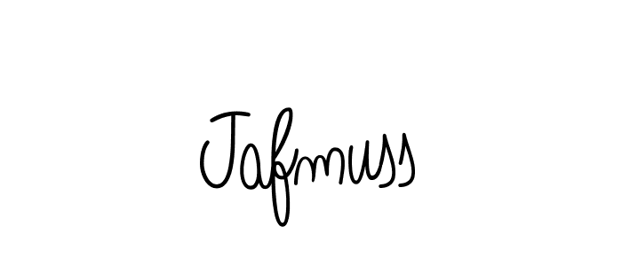 Create a beautiful signature design for name Jafmuss. With this signature (Angelique-Rose-font-FFP) fonts, you can make a handwritten signature for free. Jafmuss signature style 5 images and pictures png