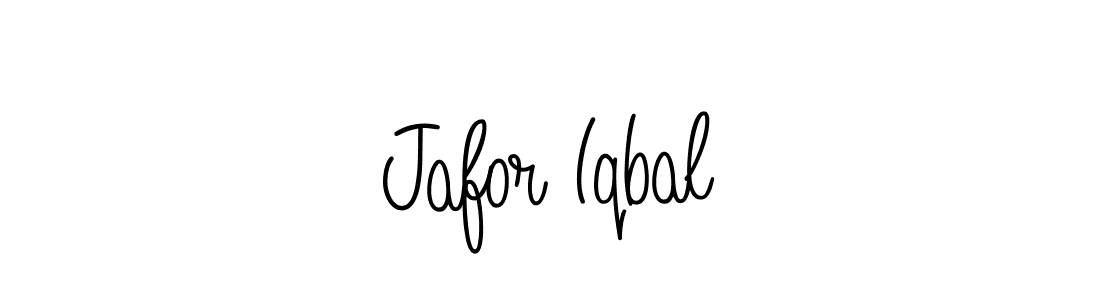 The best way (Angelique-Rose-font-FFP) to make a short signature is to pick only two or three words in your name. The name Jafor Iqbal include a total of six letters. For converting this name. Jafor Iqbal signature style 5 images and pictures png