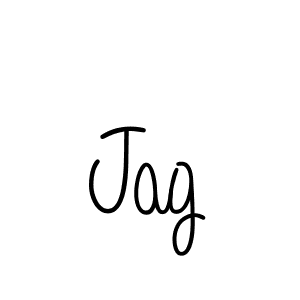 How to make Jag signature? Angelique-Rose-font-FFP is a professional autograph style. Create handwritten signature for Jag name. Jag signature style 5 images and pictures png