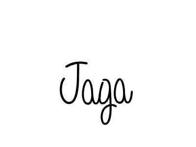 The best way (Angelique-Rose-font-FFP) to make a short signature is to pick only two or three words in your name. The name Jaga include a total of six letters. For converting this name. Jaga signature style 5 images and pictures png