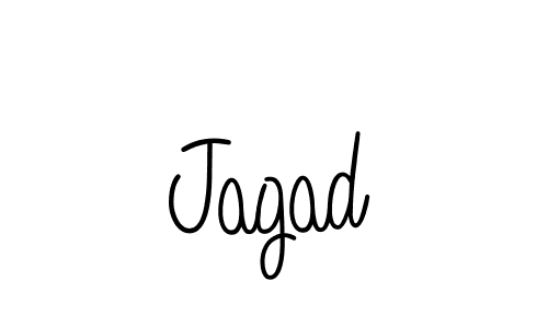 The best way (Angelique-Rose-font-FFP) to make a short signature is to pick only two or three words in your name. The name Jagad include a total of six letters. For converting this name. Jagad signature style 5 images and pictures png