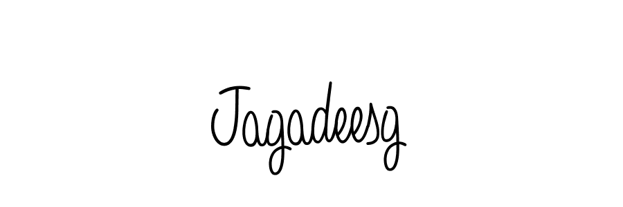 How to make Jagadeesg signature? Angelique-Rose-font-FFP is a professional autograph style. Create handwritten signature for Jagadeesg name. Jagadeesg signature style 5 images and pictures png