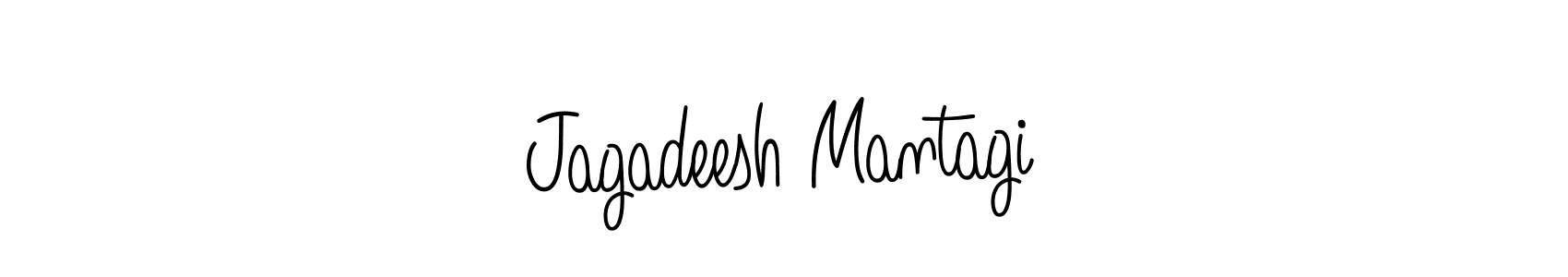 Also we have Jagadeesh Mantagi name is the best signature style. Create professional handwritten signature collection using Angelique-Rose-font-FFP autograph style. Jagadeesh Mantagi signature style 5 images and pictures png