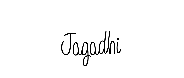 if you are searching for the best signature style for your name Jagadhi. so please give up your signature search. here we have designed multiple signature styles  using Angelique-Rose-font-FFP. Jagadhi signature style 5 images and pictures png