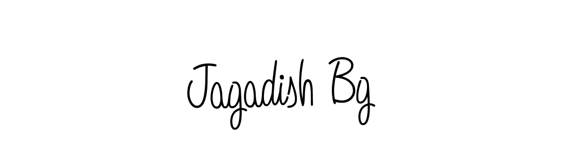 if you are searching for the best signature style for your name Jagadish Bg. so please give up your signature search. here we have designed multiple signature styles  using Angelique-Rose-font-FFP. Jagadish Bg signature style 5 images and pictures png