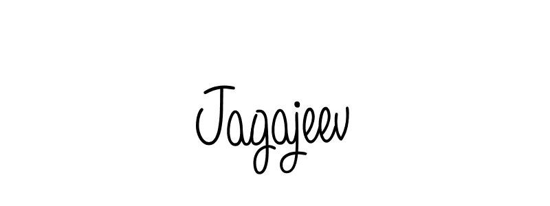 Jagajeev stylish signature style. Best Handwritten Sign (Angelique-Rose-font-FFP) for my name. Handwritten Signature Collection Ideas for my name Jagajeev. Jagajeev signature style 5 images and pictures png