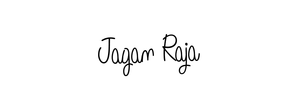 How to make Jagan Raja name signature. Use Angelique-Rose-font-FFP style for creating short signs online. This is the latest handwritten sign. Jagan Raja signature style 5 images and pictures png