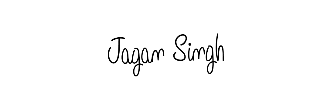 The best way (Angelique-Rose-font-FFP) to make a short signature is to pick only two or three words in your name. The name Jagan Singh include a total of six letters. For converting this name. Jagan Singh signature style 5 images and pictures png