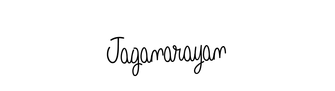 Use a signature maker to create a handwritten signature online. With this signature software, you can design (Angelique-Rose-font-FFP) your own signature for name Jaganarayan. Jaganarayan signature style 5 images and pictures png