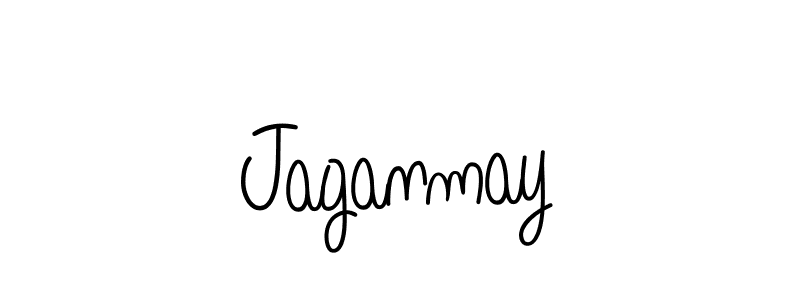 Make a beautiful signature design for name Jaganmay. With this signature (Angelique-Rose-font-FFP) style, you can create a handwritten signature for free. Jaganmay signature style 5 images and pictures png