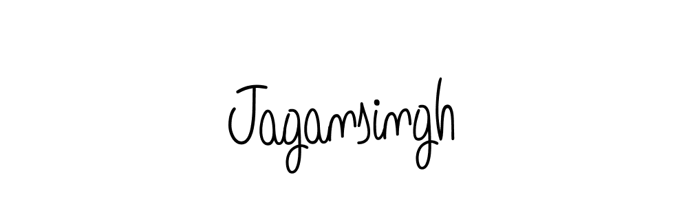 You should practise on your own different ways (Angelique-Rose-font-FFP) to write your name (Jagansingh) in signature. don't let someone else do it for you. Jagansingh signature style 5 images and pictures png