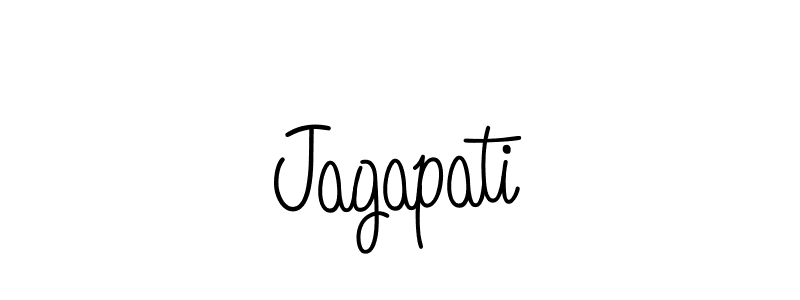 Create a beautiful signature design for name Jagapati. With this signature (Angelique-Rose-font-FFP) fonts, you can make a handwritten signature for free. Jagapati signature style 5 images and pictures png