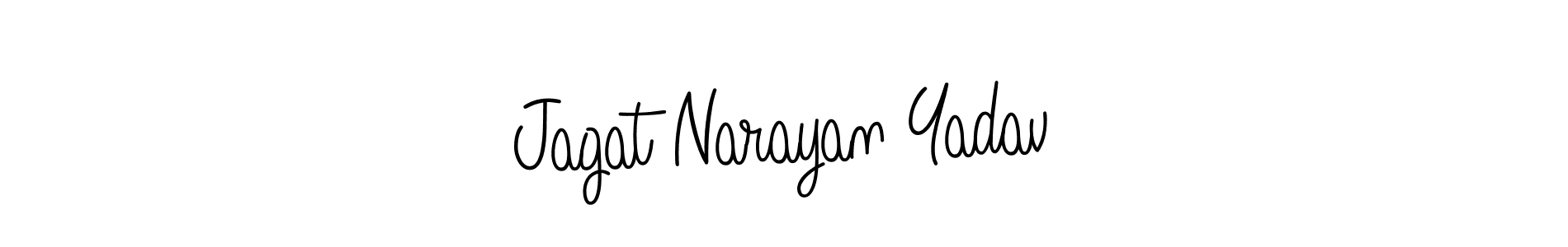 Also You can easily find your signature by using the search form. We will create Jagat Narayan Yadav name handwritten signature images for you free of cost using Angelique-Rose-font-FFP sign style. Jagat Narayan Yadav signature style 5 images and pictures png