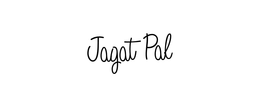 Make a beautiful signature design for name Jagat Pal. Use this online signature maker to create a handwritten signature for free. Jagat Pal signature style 5 images and pictures png