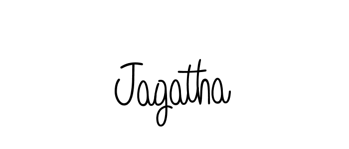 if you are searching for the best signature style for your name Jagatha. so please give up your signature search. here we have designed multiple signature styles  using Angelique-Rose-font-FFP. Jagatha signature style 5 images and pictures png