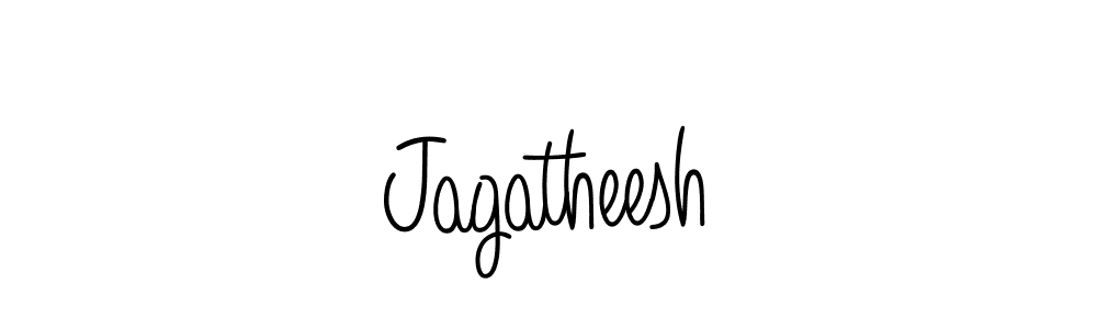 Jagatheesh stylish signature style. Best Handwritten Sign (Angelique-Rose-font-FFP) for my name. Handwritten Signature Collection Ideas for my name Jagatheesh. Jagatheesh signature style 5 images and pictures png