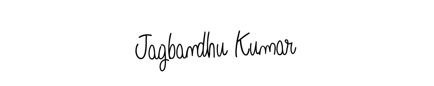 if you are searching for the best signature style for your name Jagbandhu Kumar. so please give up your signature search. here we have designed multiple signature styles  using Angelique-Rose-font-FFP. Jagbandhu Kumar signature style 5 images and pictures png