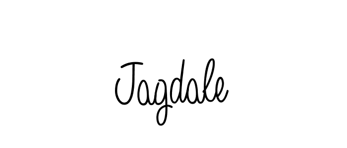 You should practise on your own different ways (Angelique-Rose-font-FFP) to write your name (Jagdale) in signature. don't let someone else do it for you. Jagdale signature style 5 images and pictures png