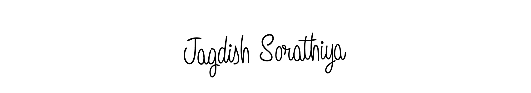 You should practise on your own different ways (Angelique-Rose-font-FFP) to write your name (Jagdish Sorathiya) in signature. don't let someone else do it for you. Jagdish Sorathiya signature style 5 images and pictures png