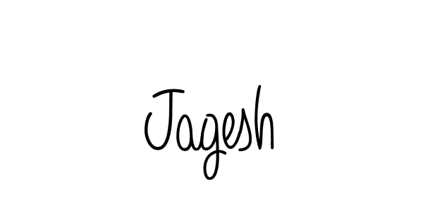 Use a signature maker to create a handwritten signature online. With this signature software, you can design (Angelique-Rose-font-FFP) your own signature for name Jagesh. Jagesh signature style 5 images and pictures png