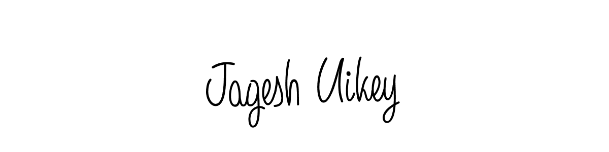 Make a short Jagesh Uikey signature style. Manage your documents anywhere anytime using Angelique-Rose-font-FFP. Create and add eSignatures, submit forms, share and send files easily. Jagesh Uikey signature style 5 images and pictures png